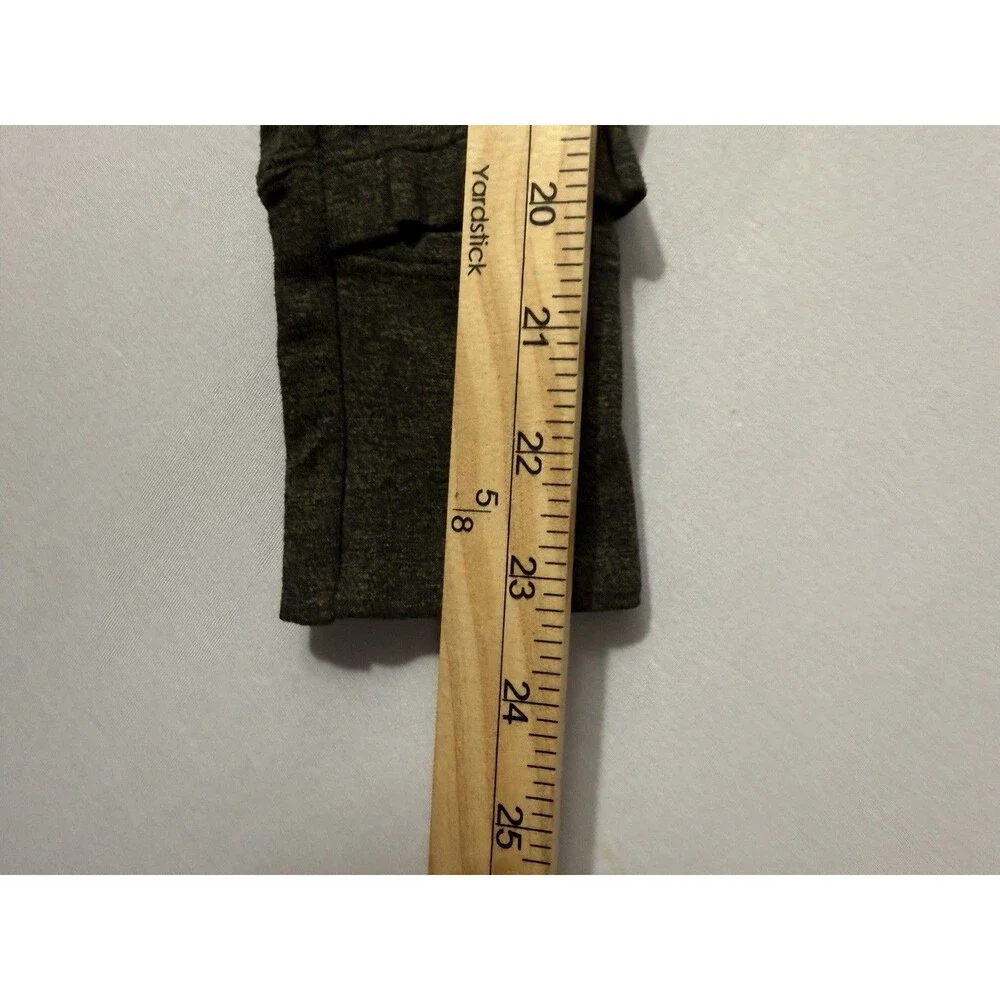Lululemon Extra Mile 1/2 Zip Pullover Womens 6 Heathered Utilitarian Green